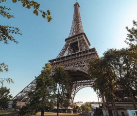Fans celebrate in Paris after side reaches World Cup final